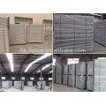 2100*2400 temporary fence panels with stands, rigid metal construction fencing and hoarding panels in China